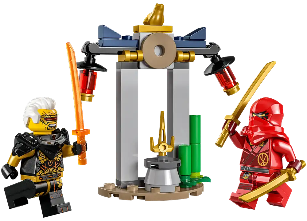 LEGO Ninjago Dragons Rising Kai and Rapton's Temple Battle Set 30650