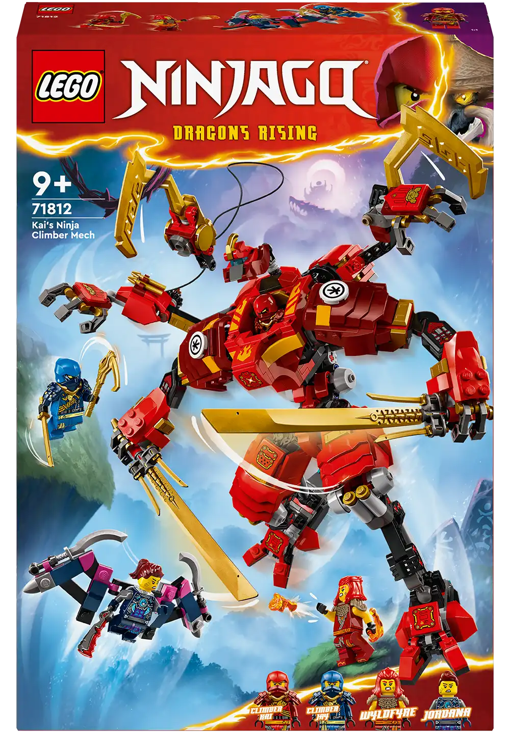 LEGO Ninjago Kai's Ninja Climber Mech Building Set