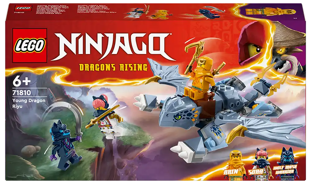 LEGO Ninjago Young Dragon Riyu Building Set 71810