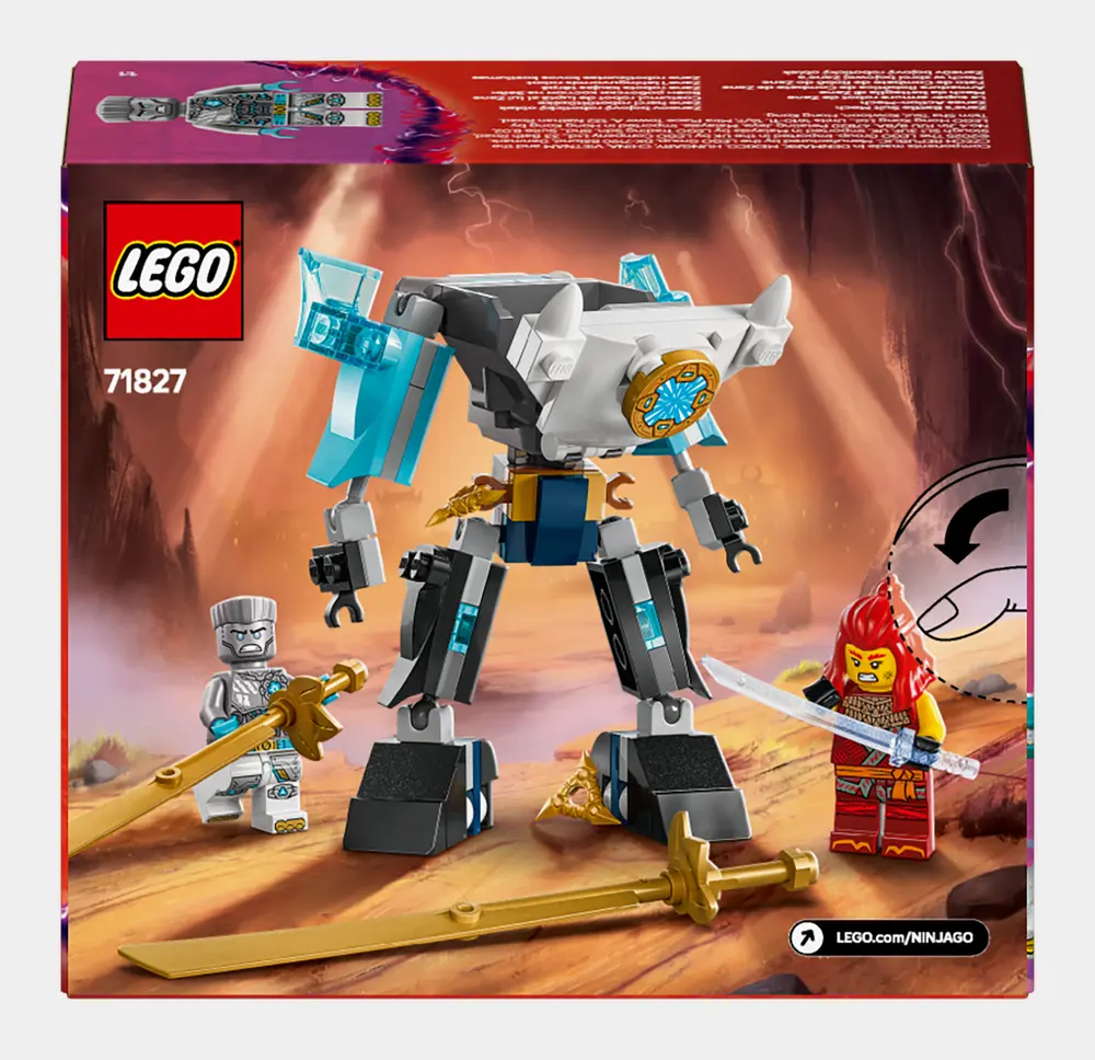 LEGO NINJAGO Zane's Battle Suit Mech Set 71827