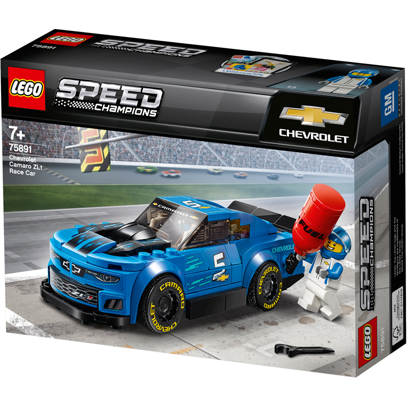 lego speed champions chevrolet camaro zl1 race car