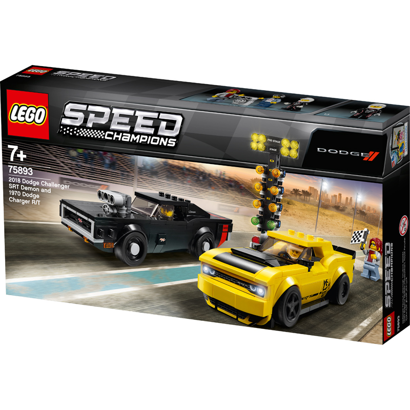 lego dodge challenger speed champions