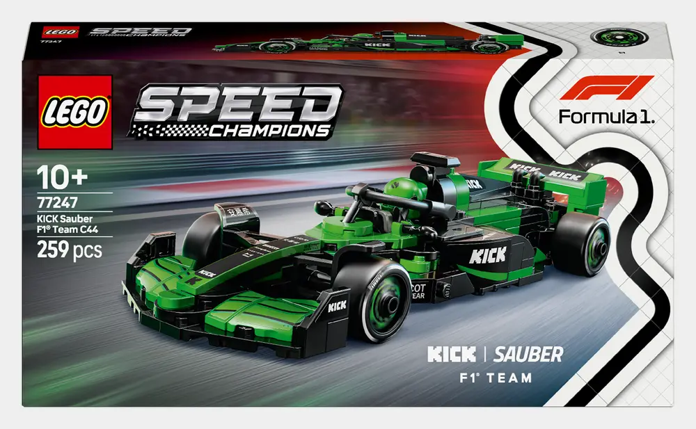 Speed Champions Kick Sauber F1 Team C44 Race Car D3 Packaging Front