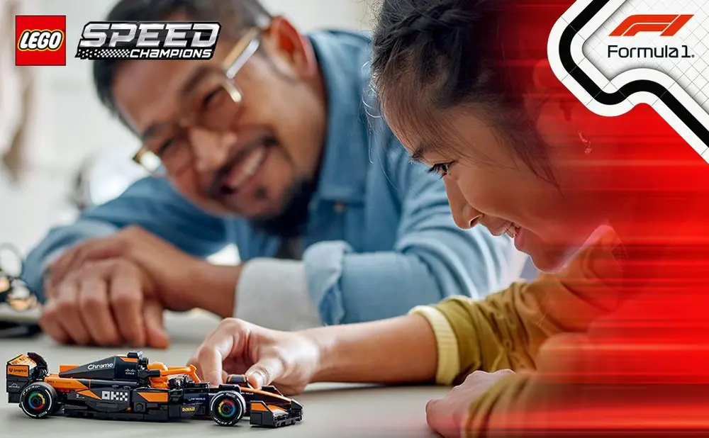 Speed Champions Mclaren F1 Team Mcl38 Race Car D2 Lifestyle Image