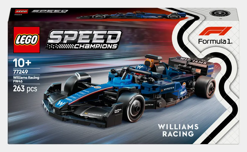 Speed Champions Williams Racing Fw46 F1 Race Car D3 Packaging Front