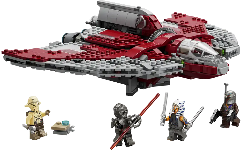 LEGO Star Wars Ahsoka Tano's T-6 Jedi Shuttle Set 75362