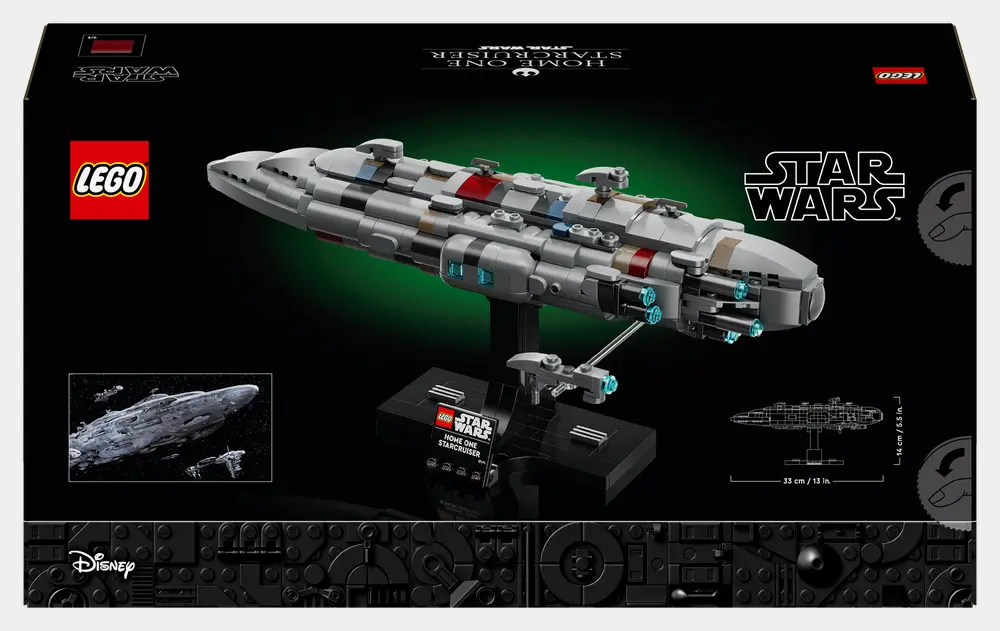 Star Wars Home One Starcruiser D4 Packaging Back
