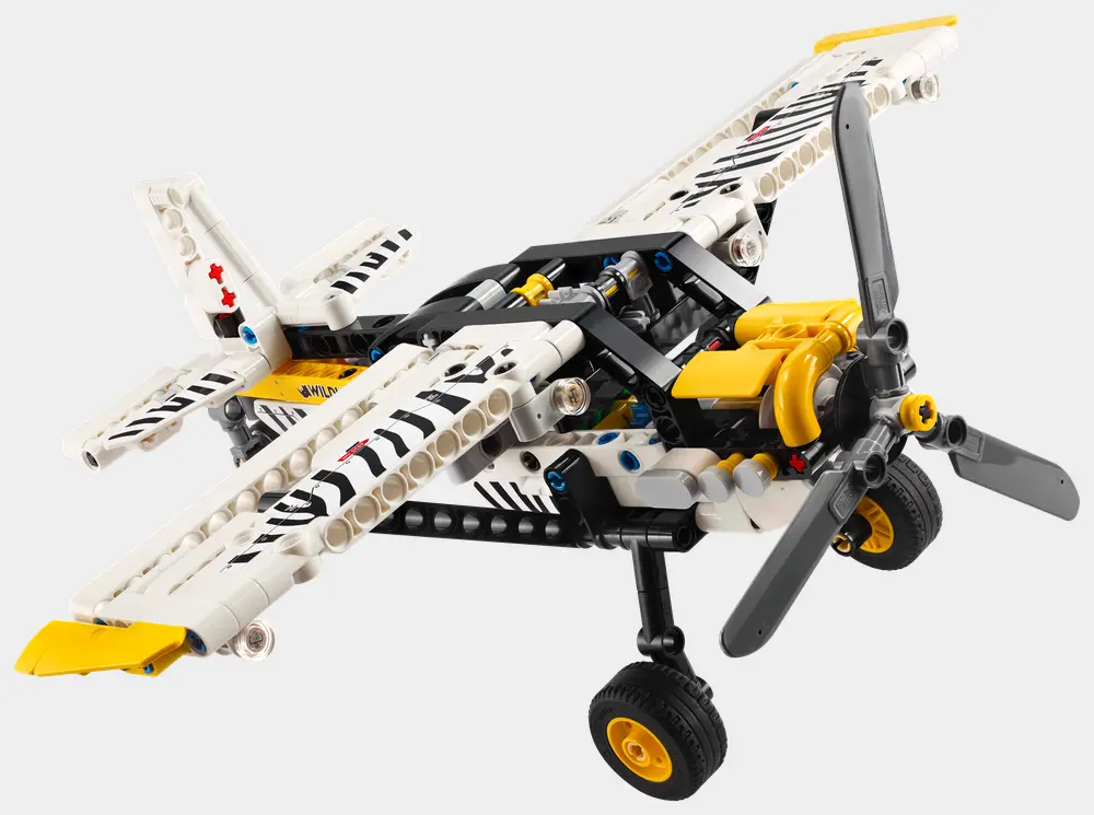 Technic Bush Plane D1 Pack Contents