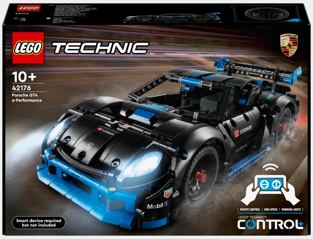 Technic Porsche Gt4 Eperformance Race Car D4 Packaging Front