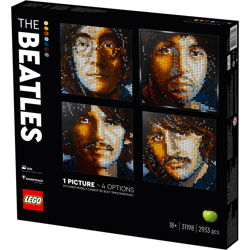 lego the beatles mosaic