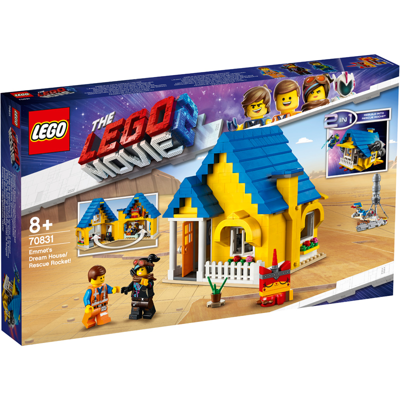 lego movie 2 emmet's dream house