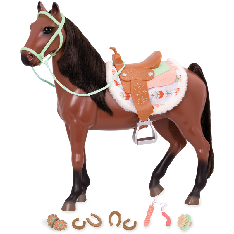 Our Generation Buckskin Toy Horse & Accessories - 38031Z - NEW ...