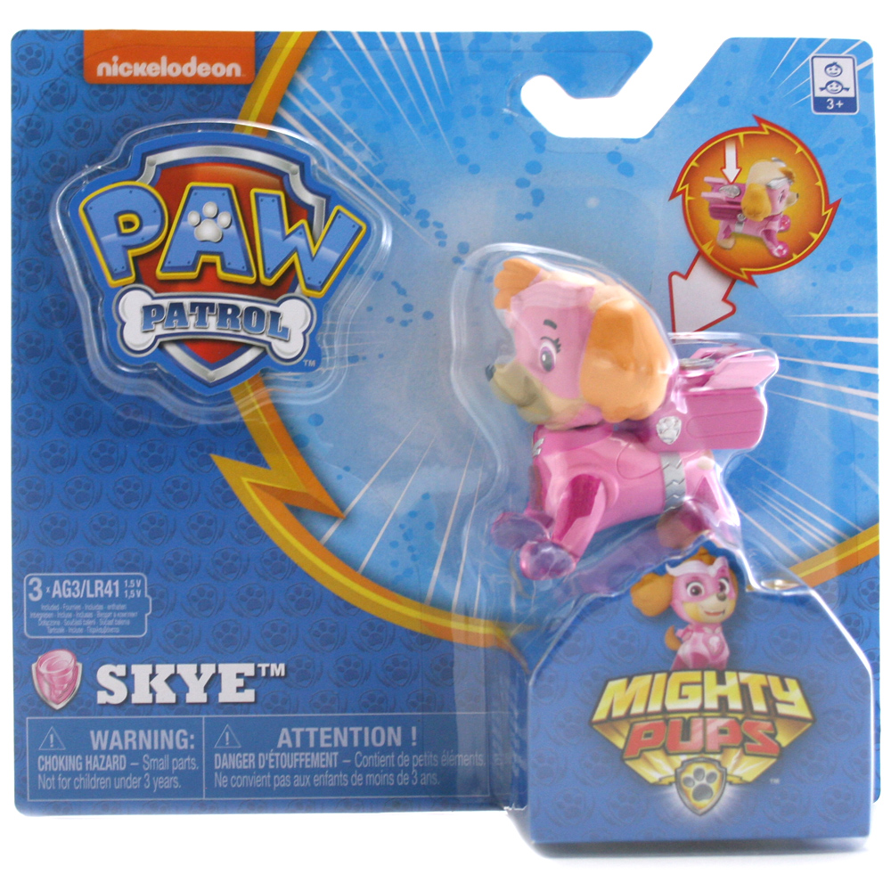 paw patrol mighty pups figures