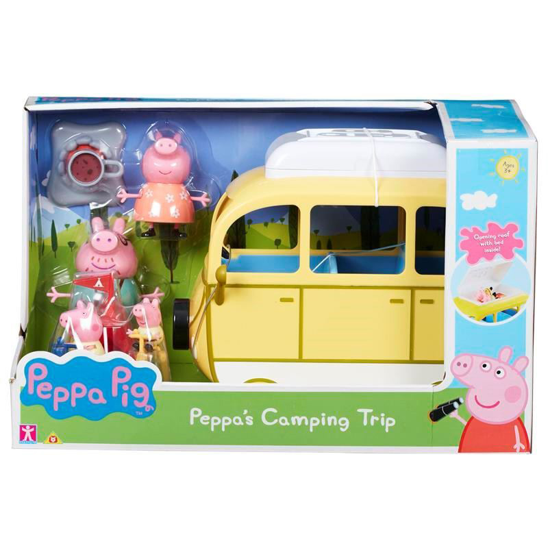 peppa campervan playset