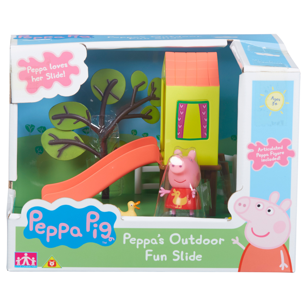 peppa pig outdoor fun playset