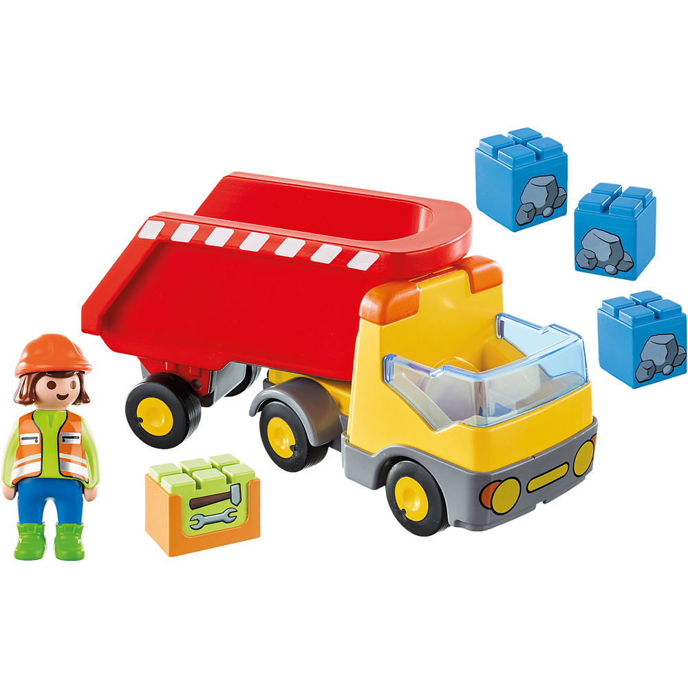 playmobil dump truck