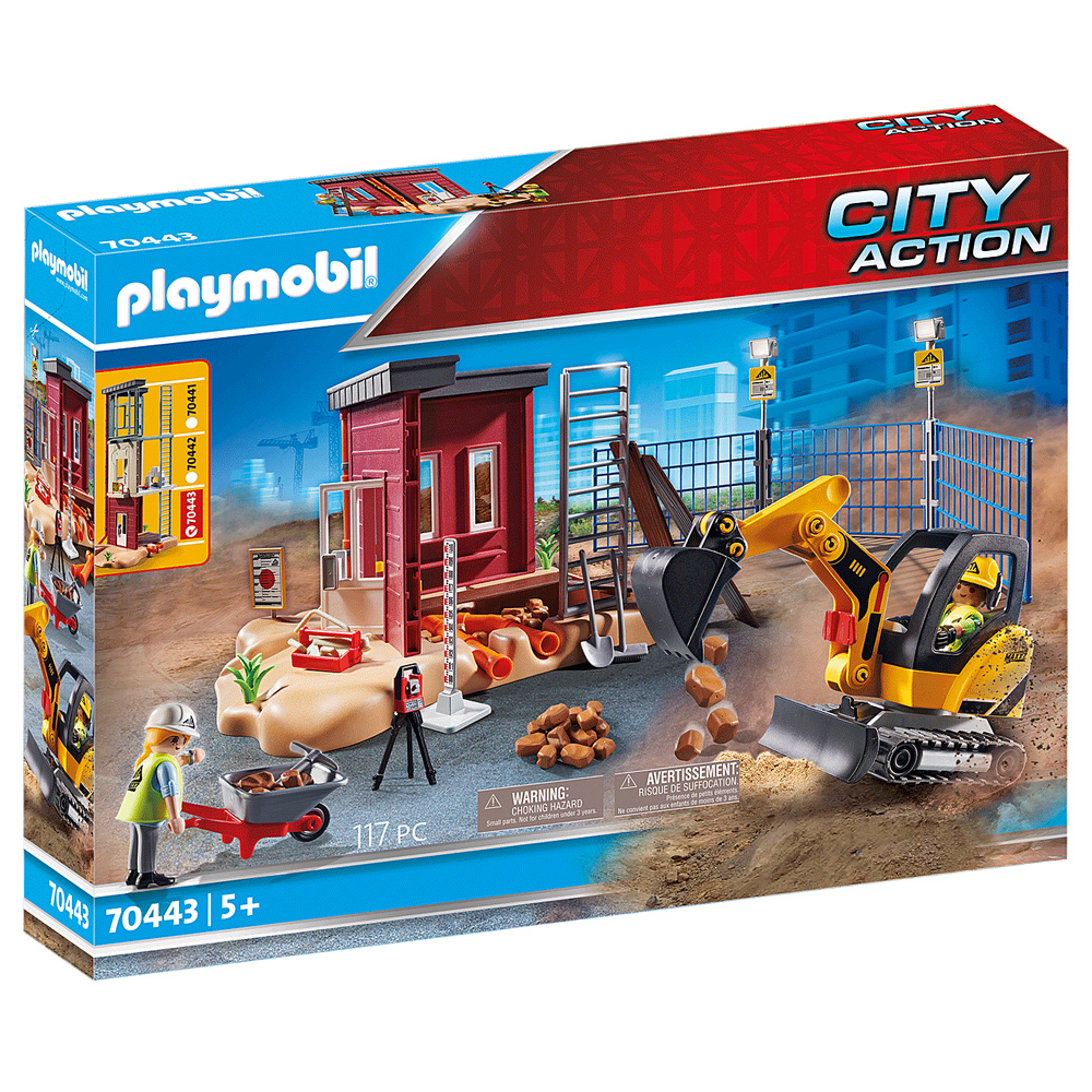 playmobil digger set