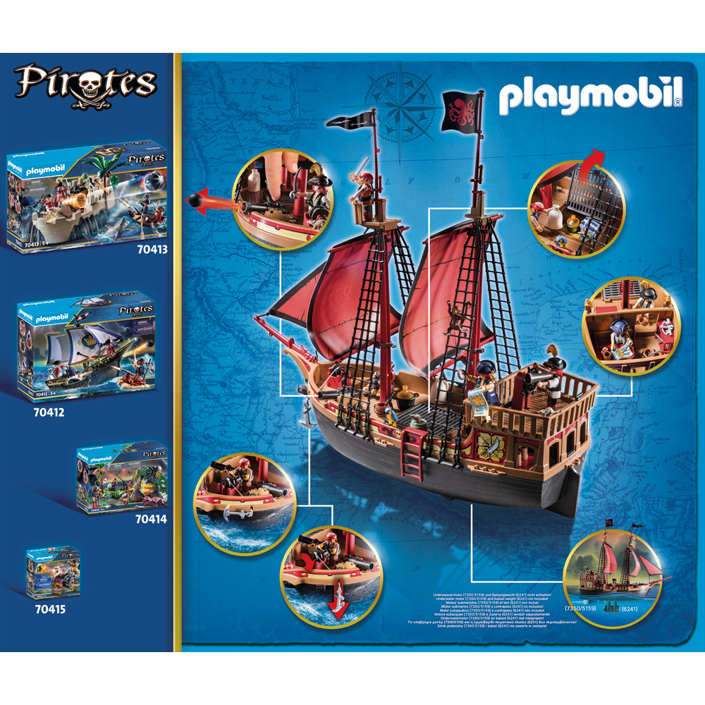 playmobil pirate ship smyths