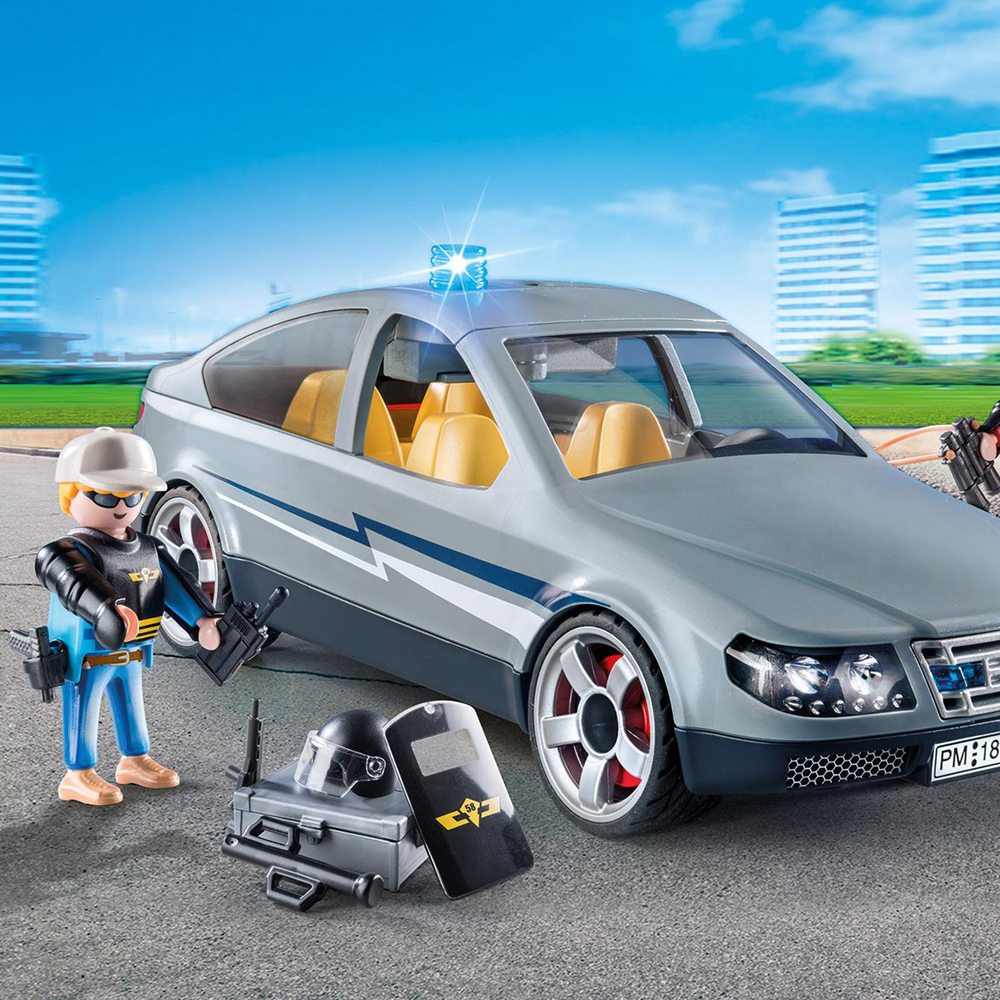 playmobil undercover police car