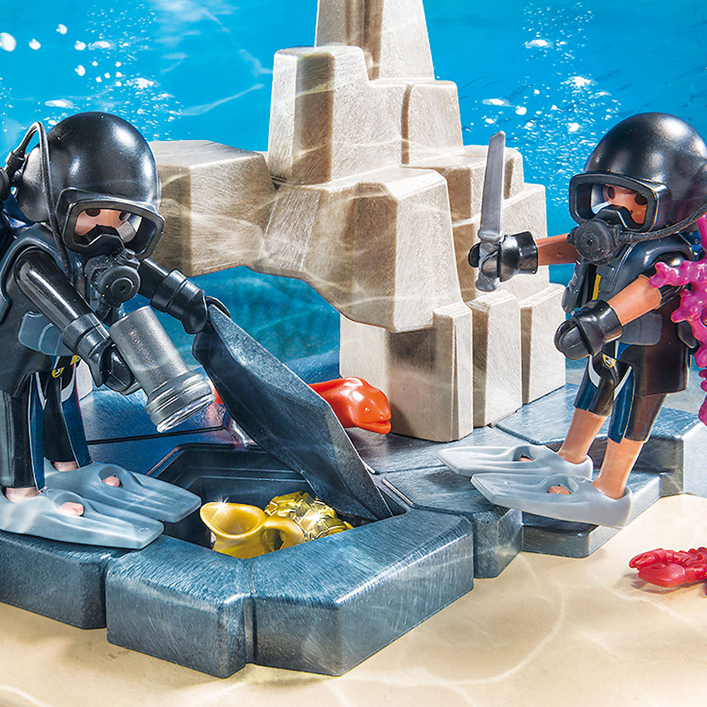 Tactical Dive Unit Super Set From Playmobil Wwsm