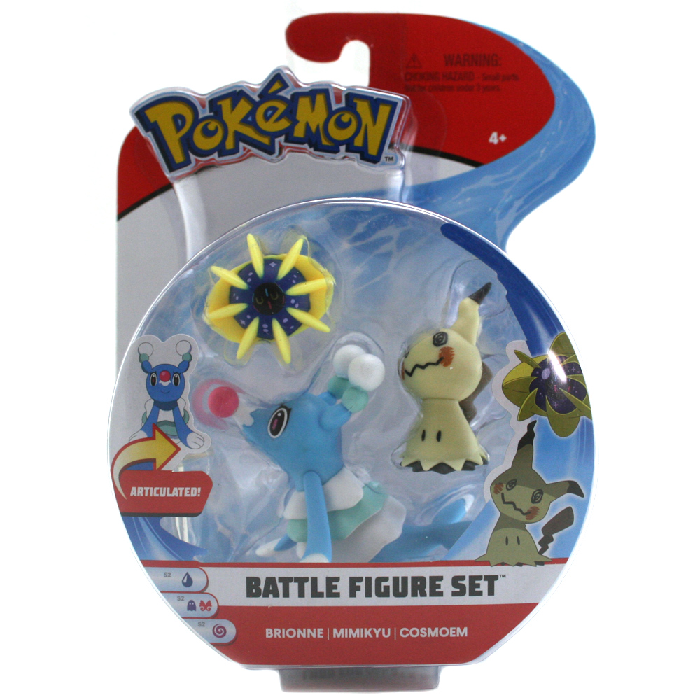 PIKACHU /& ZUBAT-Neuf Pokemon 3 Figure Battle Pack-ALOLAN MUK