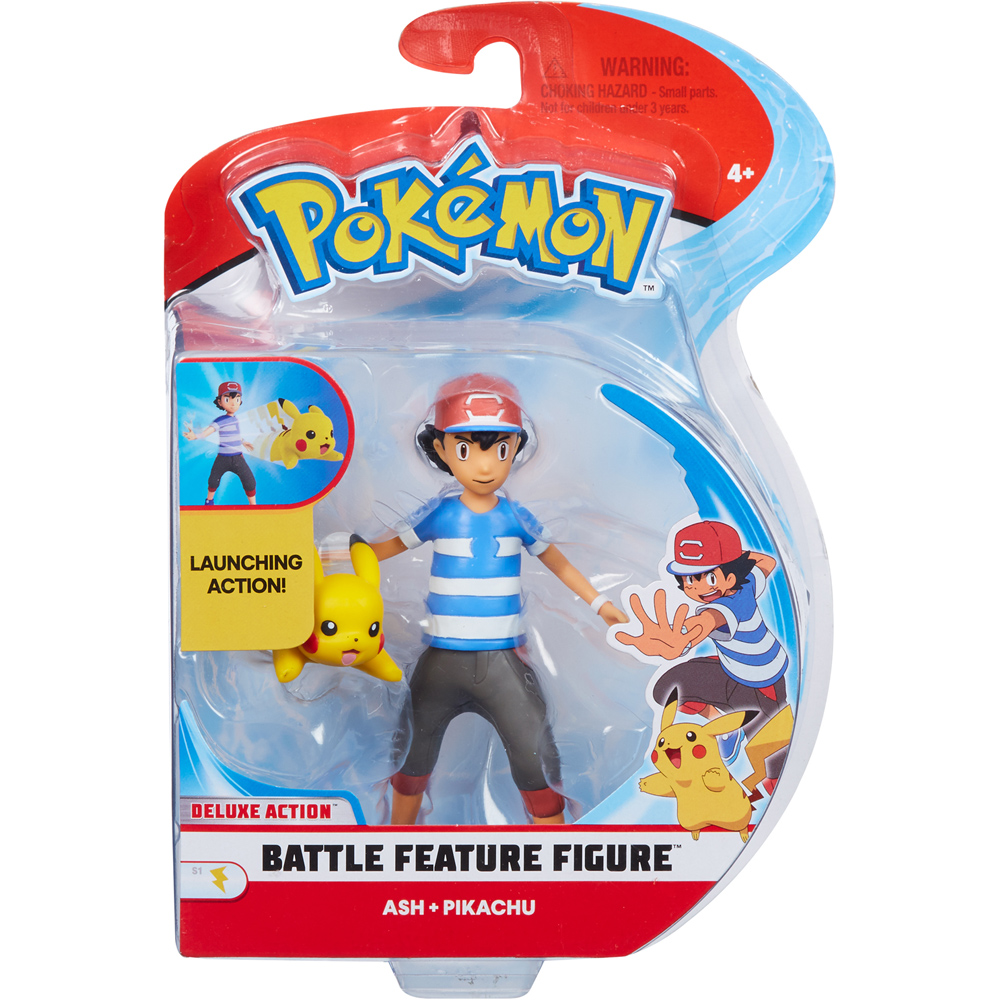 ash and pikachu figure