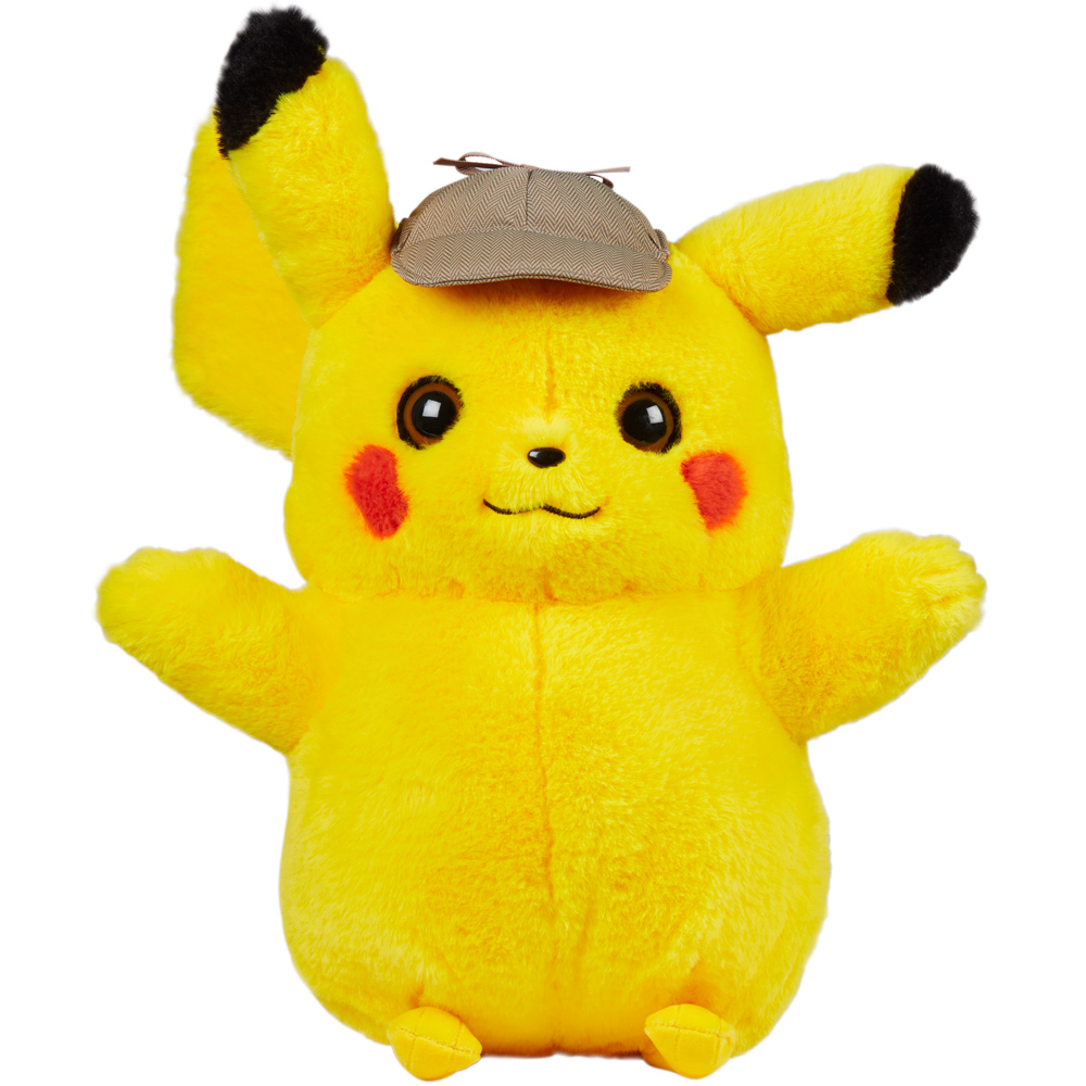 detective pikachu bear