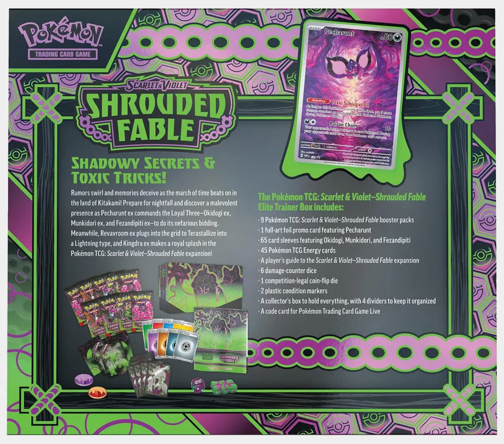 shrouded fable pokemon tcg card list Pokémon TCG: Scarlet & Violet: Surging Sparks main image 1