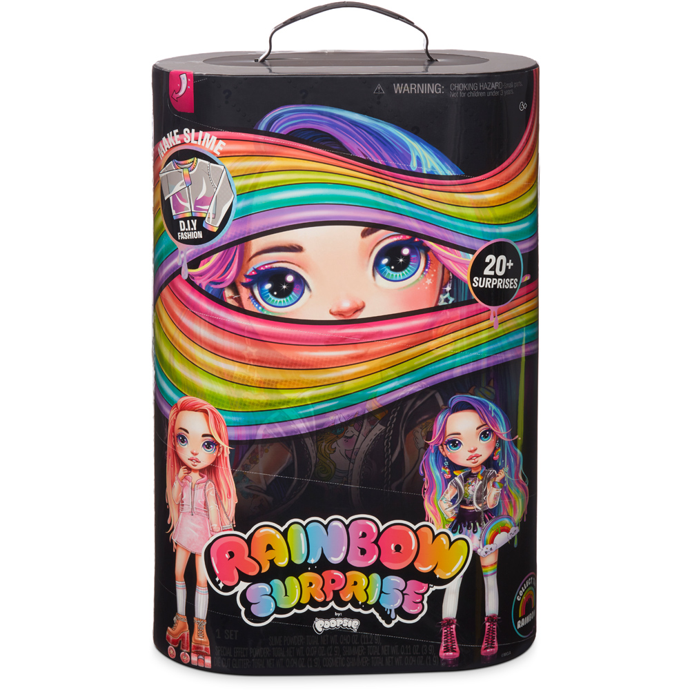 blue sky rainbow surprise doll