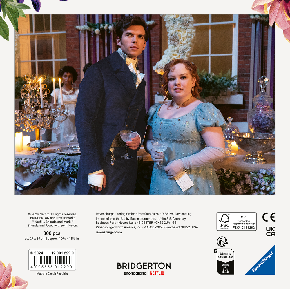 Ravensburger Bridgerton 300 Piece Puzzle - Regency Era Jigsaw For Adults & Teens