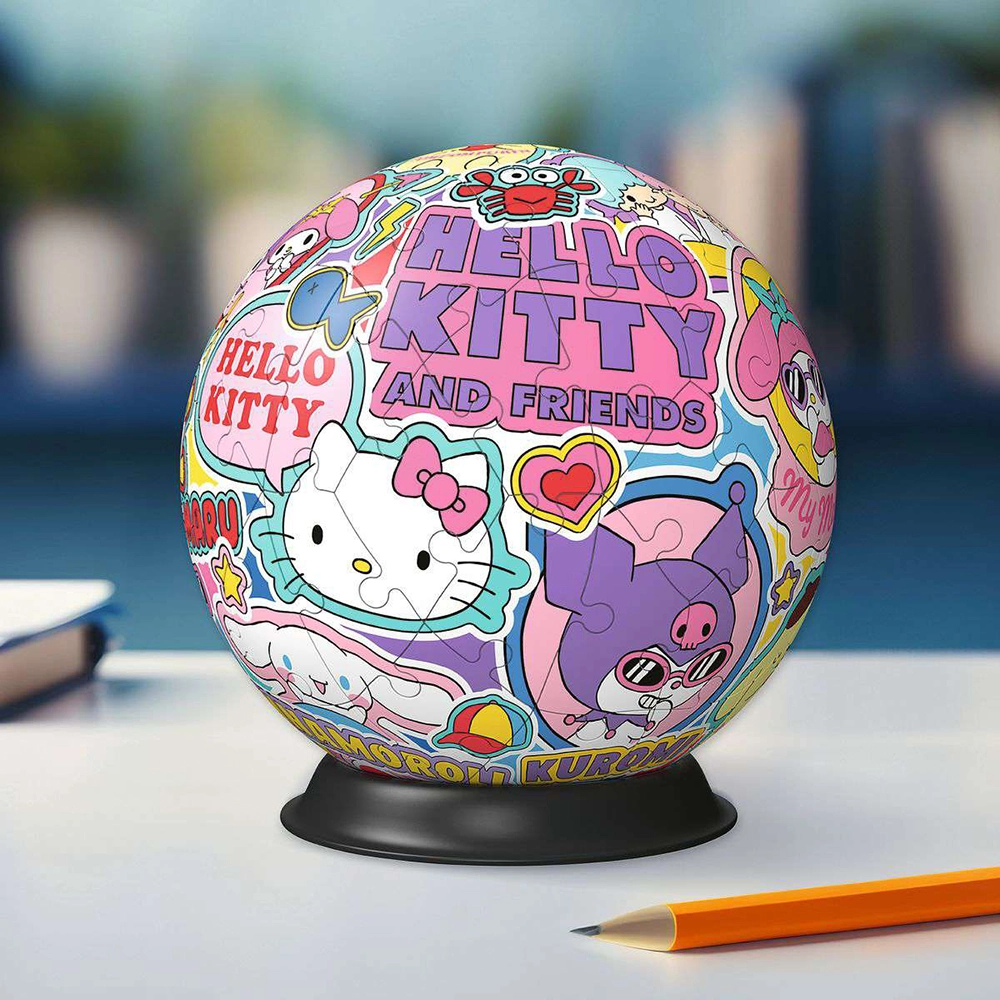 Ravensburger Hello Kitty 72 Piece 3D Jigsaw Puzzle Ball