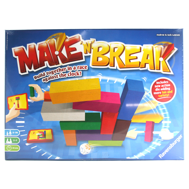 Ravensburger Make N Break Game New Ebay