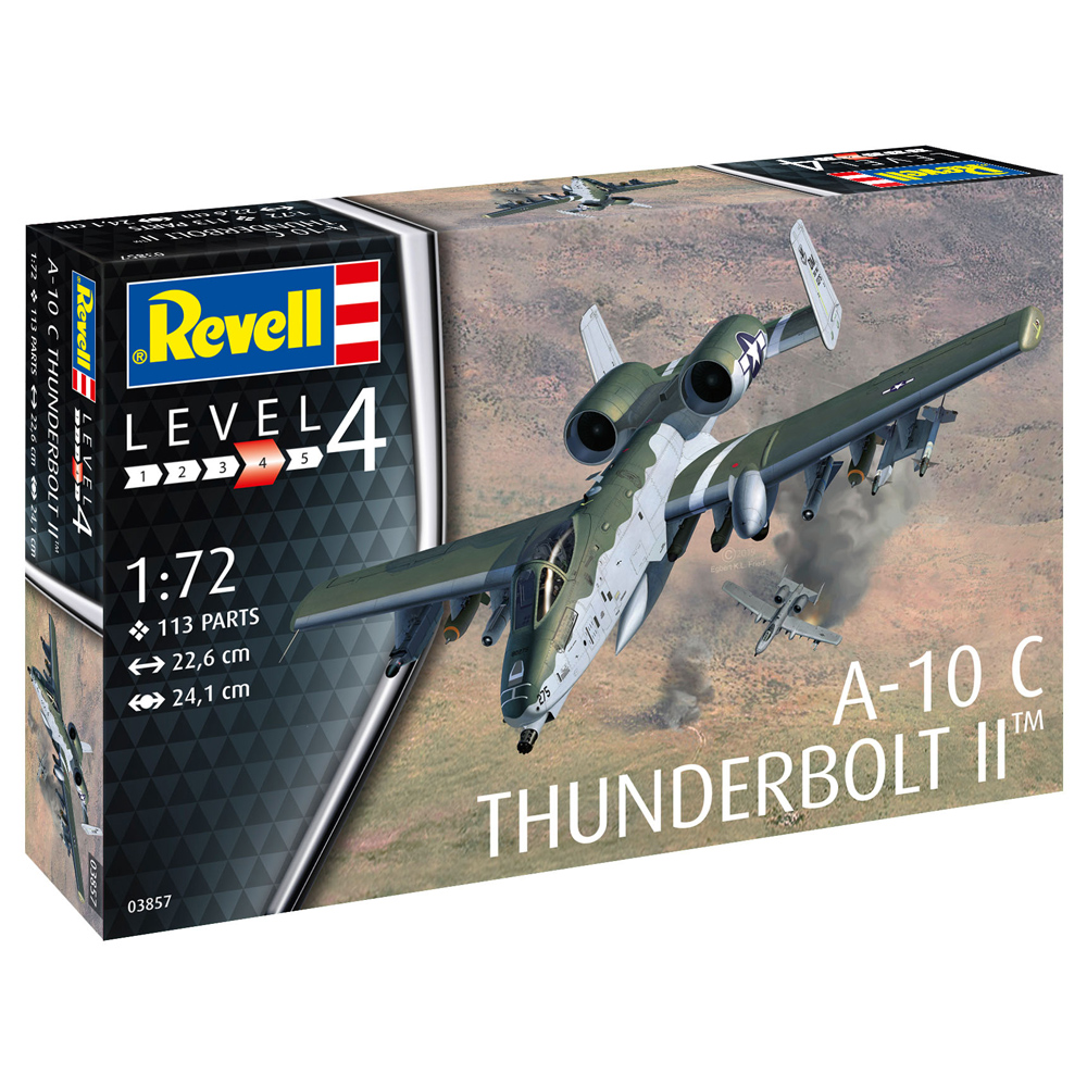 A 10 C Thunderbolt Ii Aircraft Model Kit Level 4 Scale 1 72 From Revell Wwsm