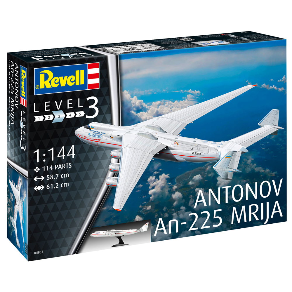 REVELL Antonov An 225  Mrija Aircraft Model  Kit chelle 1 