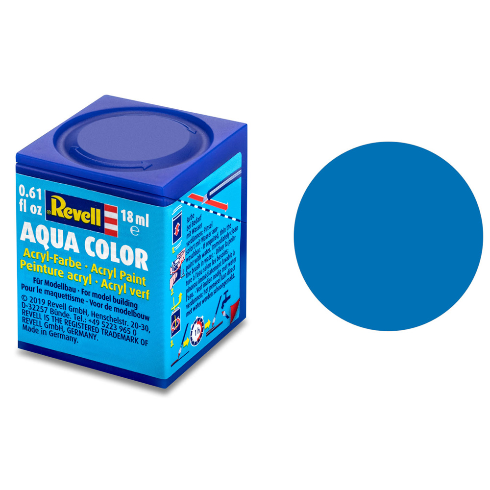 Revell Model Paint Acrylic Aqua Color Solid Matt 18ml/0.61fl oz Choice of Colour