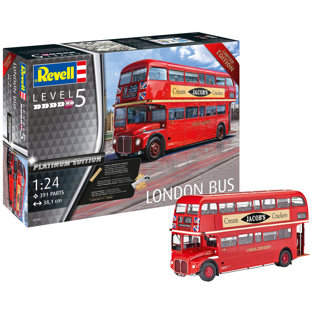 Revell London Bus プラモデル Revell London Bus AEC Routemaster Platinum Edition Model Kit