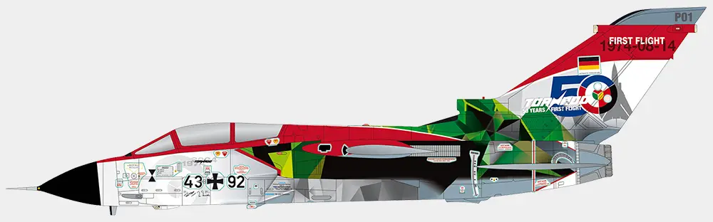 Maquette Revell Panavia Tornado IDS 1/48 – Édition 50 Ans, Plastique à Monter, échelle 1/48, Pièces Détaillées