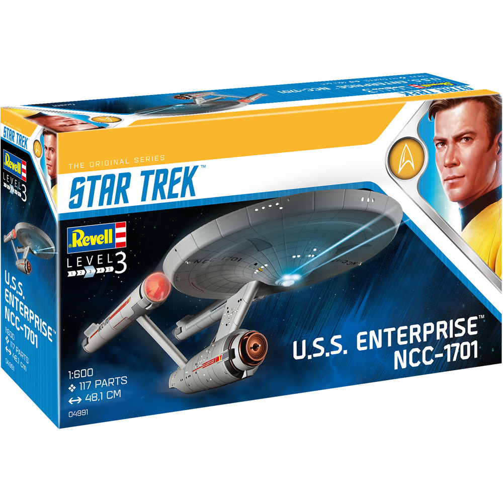 Revell USS Enterprise NCC-1701 プラモデル Revell Star Trek U.S.S Enterprise NCC-1701 Spaceship Model