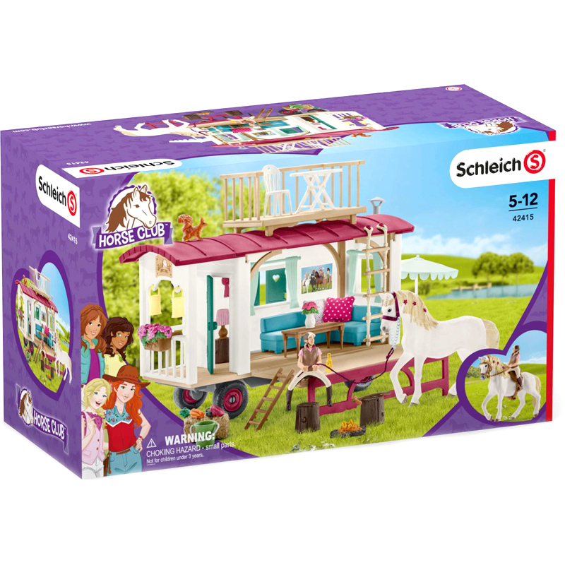 Schleich Horse Club 42415 Caravan for Secret Club Meetings