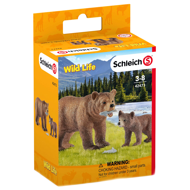 schleich grizzly bear cub