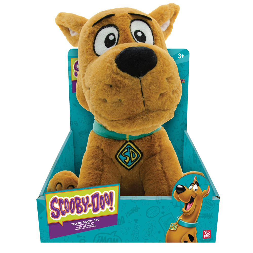 Scooby Doo Talking 12\ talking scooby doo stuffed animal. 