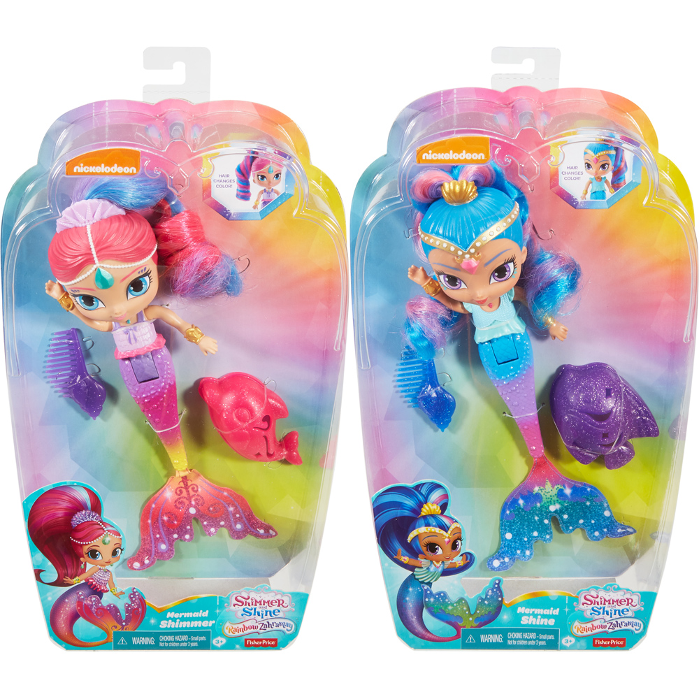 shimmer and shine mermaid bath toy