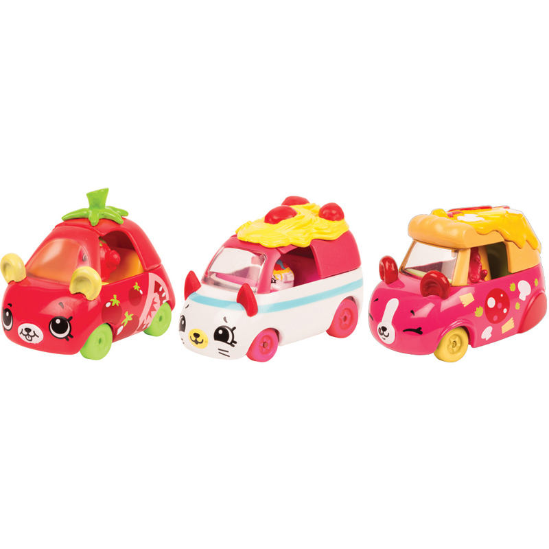 choix de Pack-One fournies-Neuf Série 3 Shopkins Cutie Cars 3 Pack