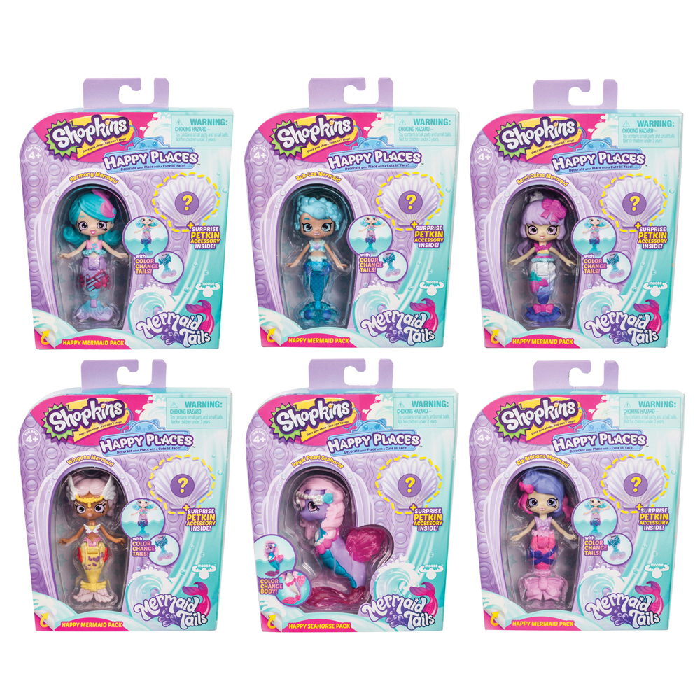 shopkins mermaid tails seahorse