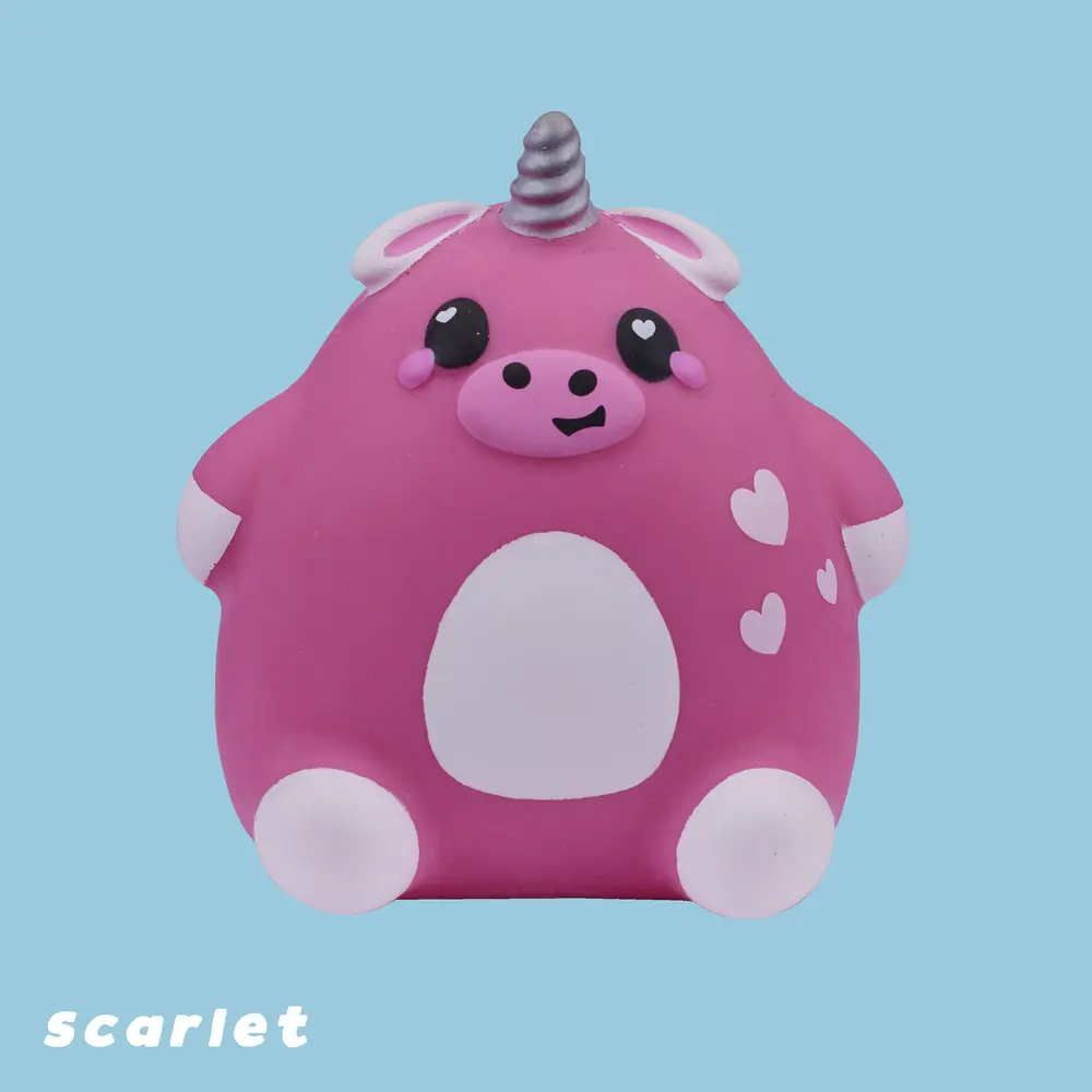 Cutezees Pink Unicorn Scarlet D2 Product Front