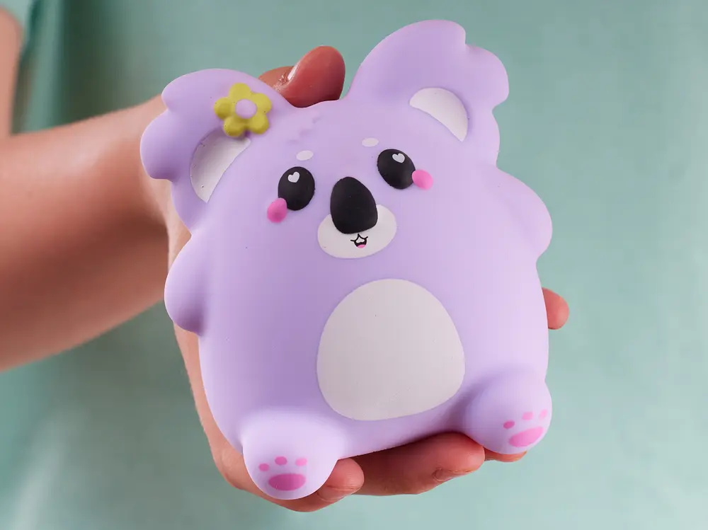 Cutezees Purple Koala Berry D3 Lifestyle Image