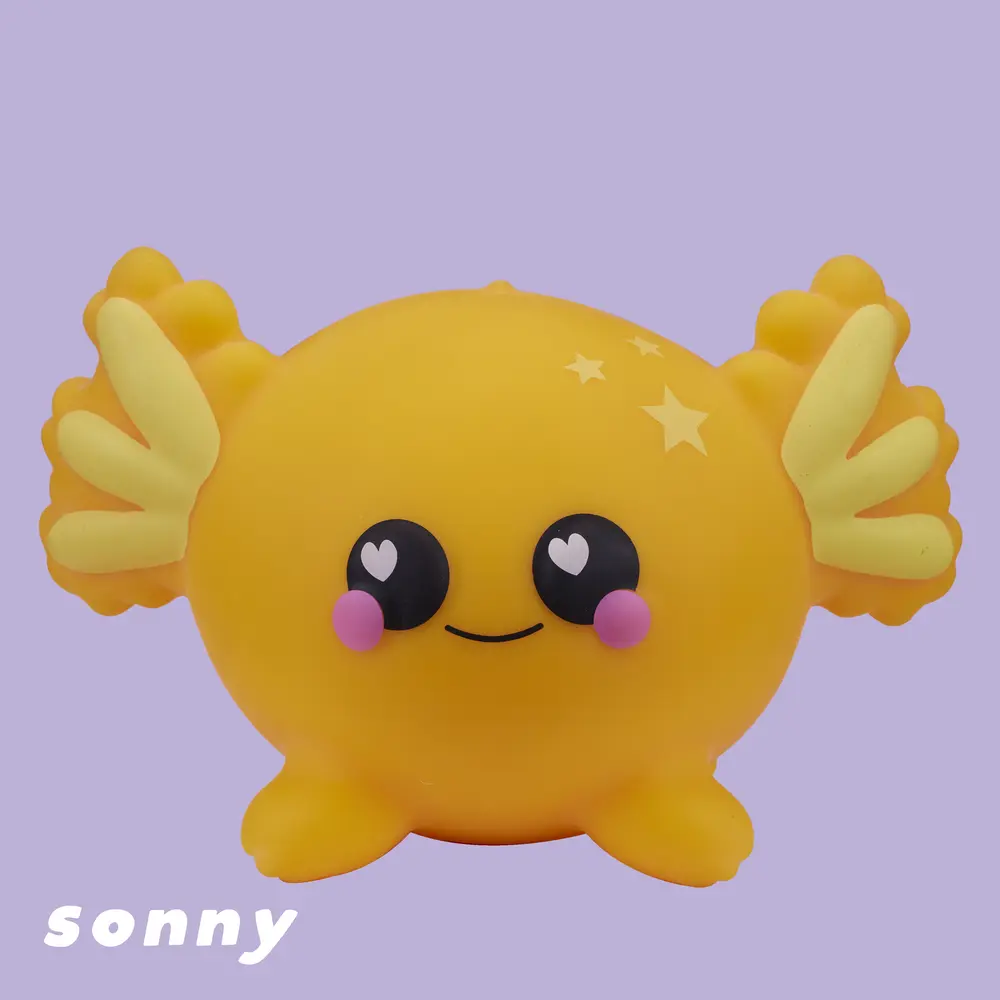 Luveez Yellow Axolotl Sonny D2 Product Front