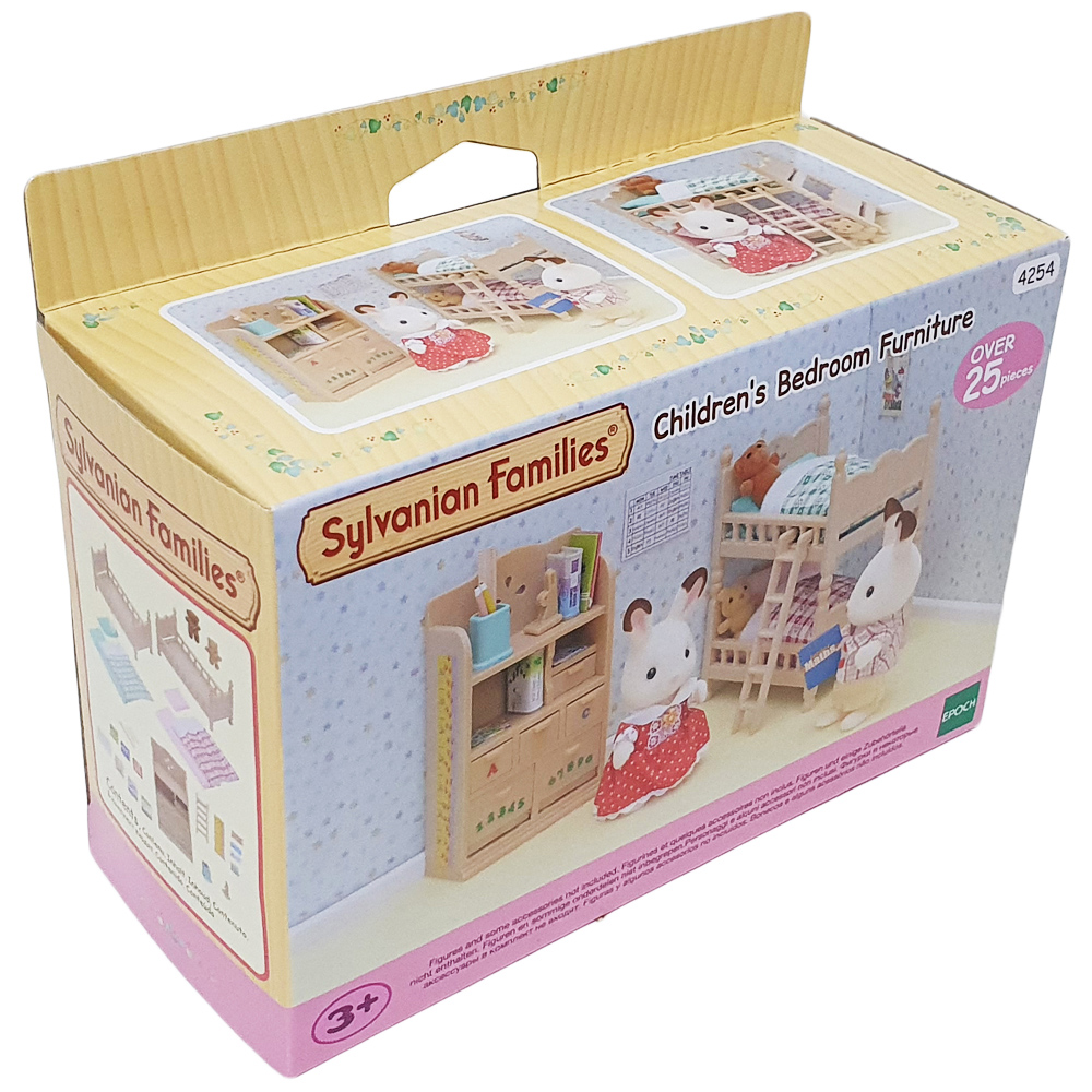 sylvanian childrens bedroom set