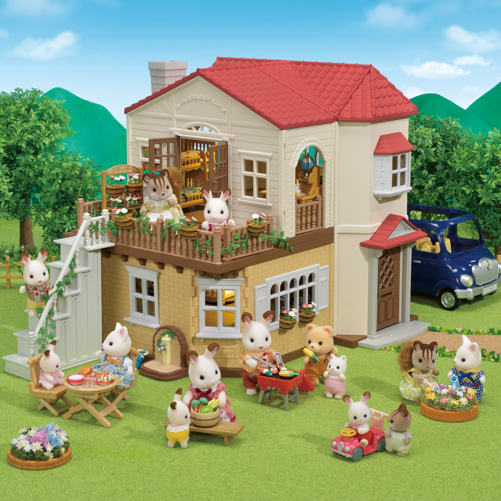 red roof country home sylvanian