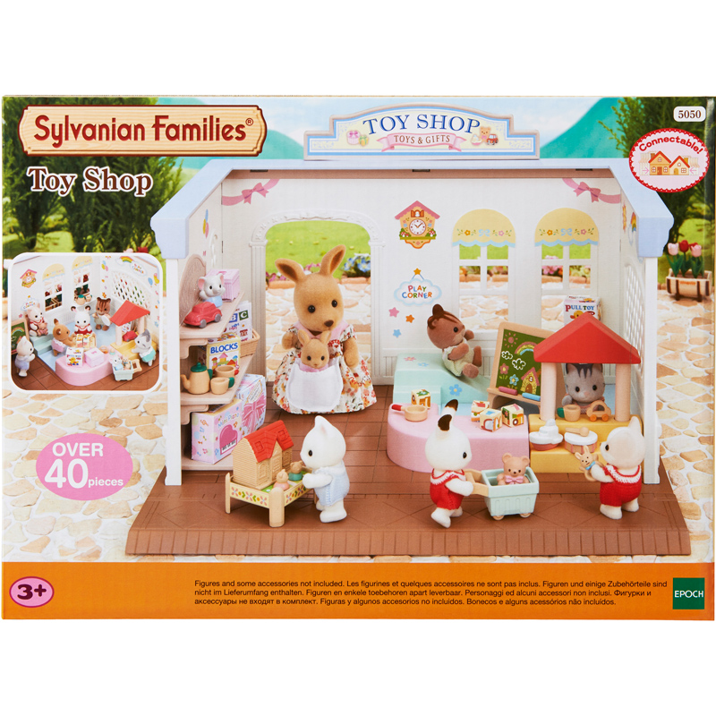 sylvanian families toy shop set